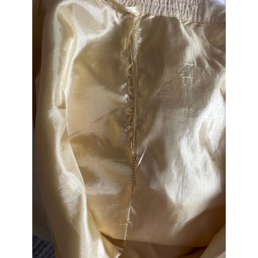 Lino U.S.A. Women’s 3X Yellow 100% Linen Wide Leg Pants Lined - Picture 9 of 9